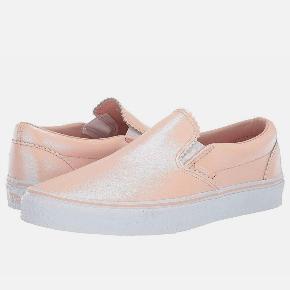 Vans Valentines Classic Slip-On Pearl Suede Spanish Villa shoes- Size 9